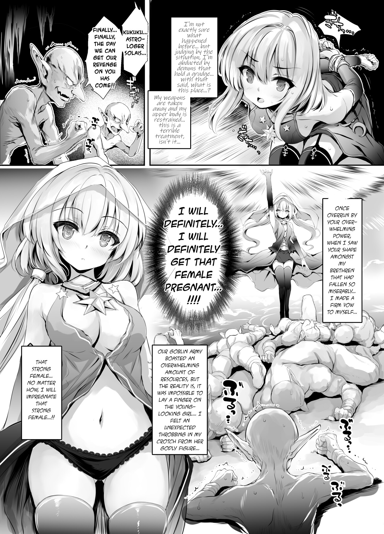 Hentai Manga Comic-Solais-chan and Tram-chan Get's Revenged on by Demons-Read-6